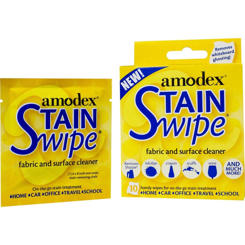 Amodex Products 10029 Stain Swipe Surface Cleaner Towelettes 10/Pkg - Image 2